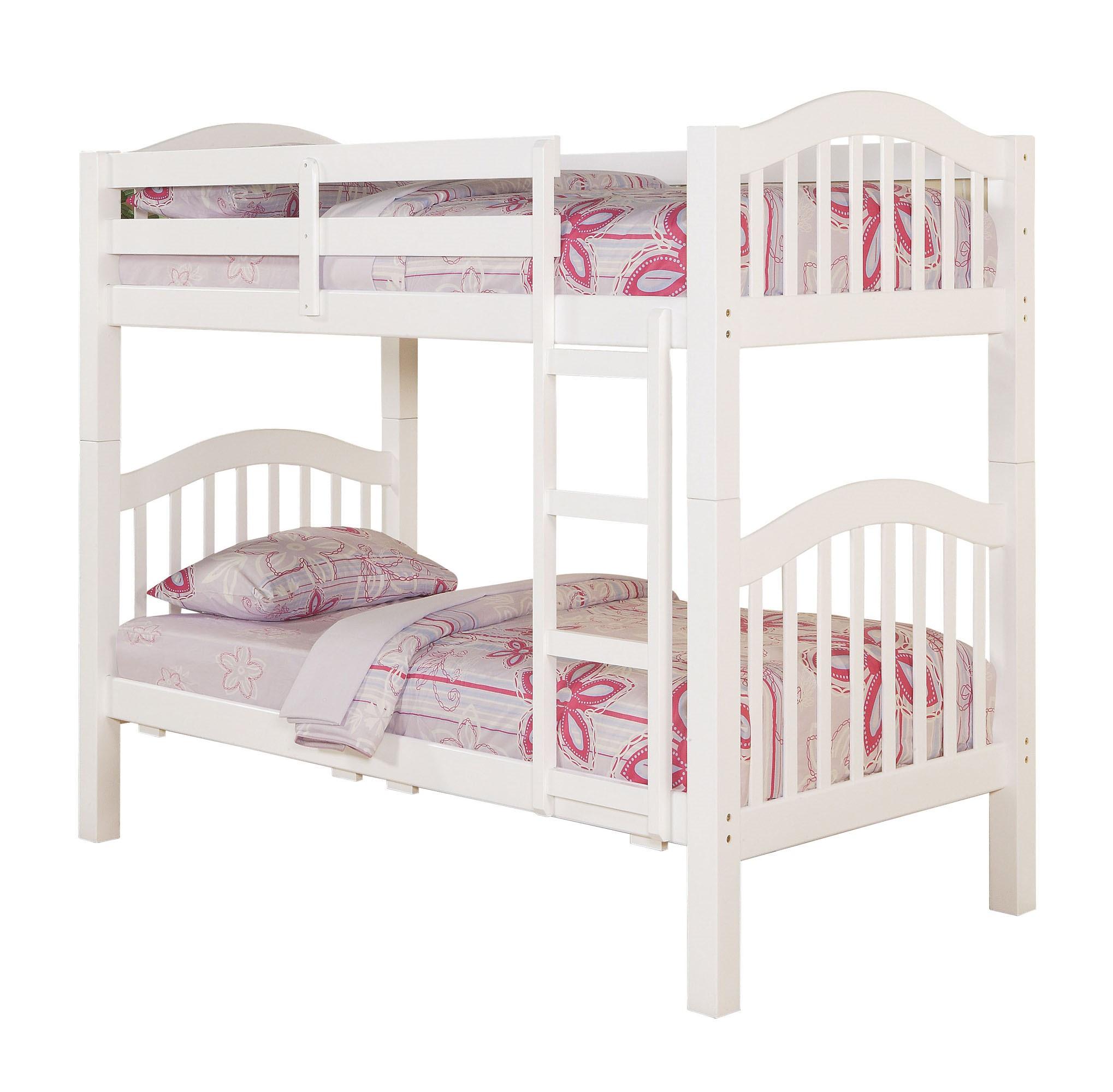 Rent to Own Acme Furniture Heartland Twin Bunk Bed with 12" Plush Pillow Top Medium Mattress at